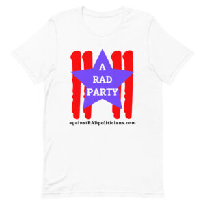 A RAD PARTY Unisex t-shirt